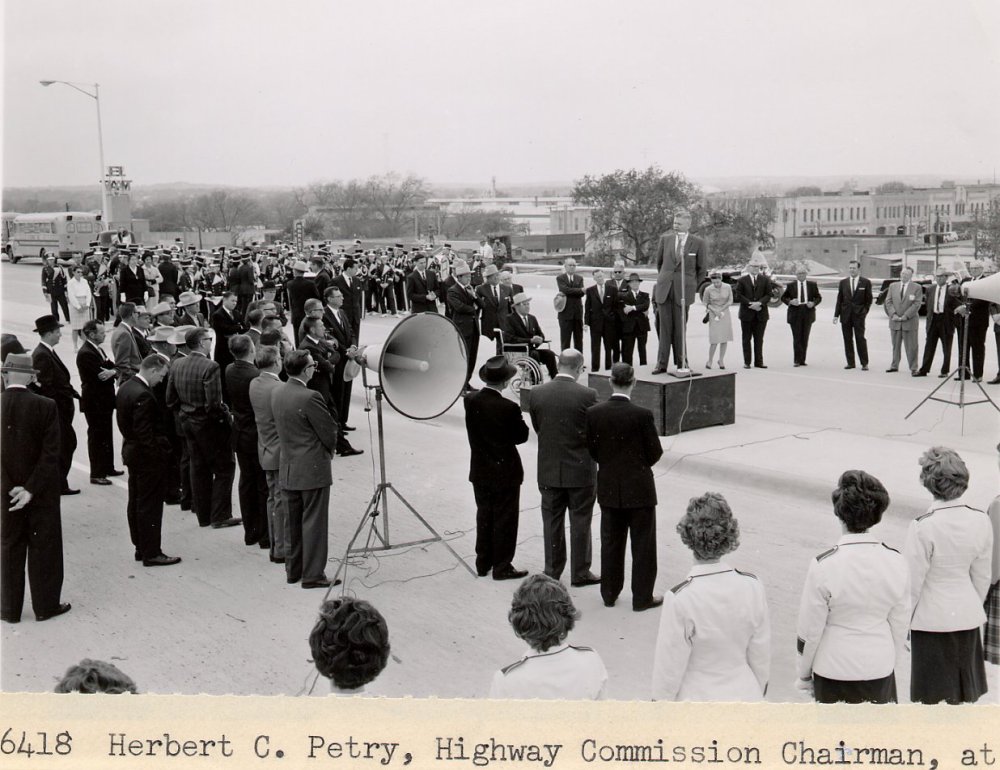 I-35 opening ceremony, May 29, 1962.
